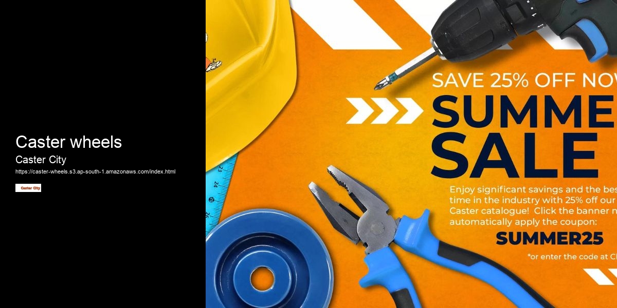 Caster wheels